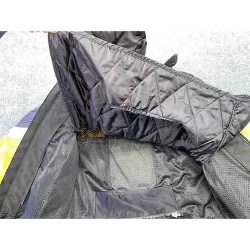 Áo da biker nam FIRST GEAR chính hãng secondhand – Size M - Ảnh 3