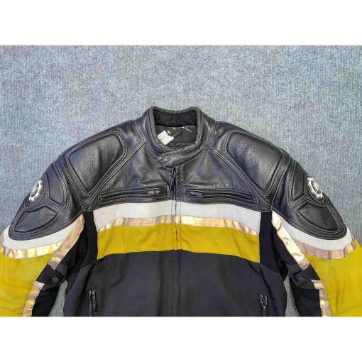 Áo da biker nam FIRST GEAR chính hãng secondhand – Size M - Ảnh 4