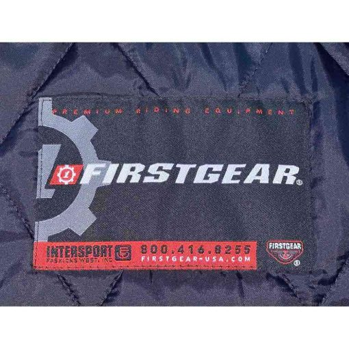 Áo da biker nam FIRST GEAR chính hãng secondhand – Size M - Ảnh 5