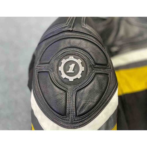 Áo da biker nam FIRST GEAR chính hãng secondhand – Size M - Ảnh 6
