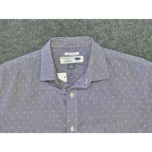 Áo sơ mi nam OLD NAVY chấm bi chính hãng secondhand – Size M - Ảnh 4