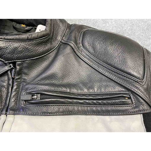 Áo da biker nam FIRST GEAR chính hãng secondhand – Size M - Ảnh 7