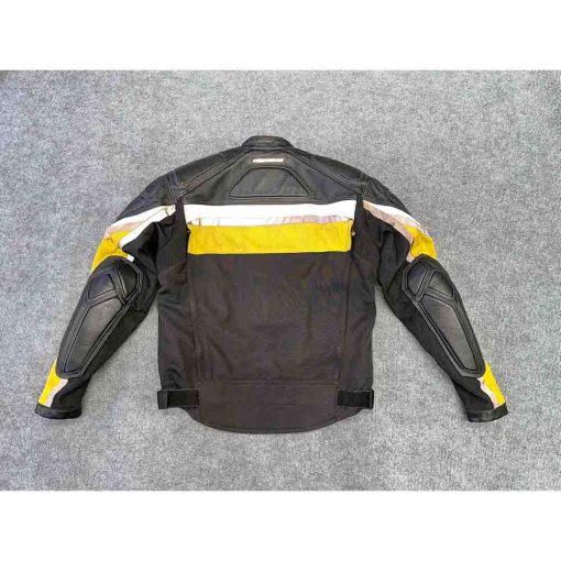 Áo da biker nam FIRST GEAR chính hãng secondhand – Size M - Ảnh 8