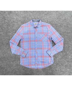 Alternative view of Áo sơ mi nam dài tay 1901 kẻ caro chính hãng secondhand – Size M