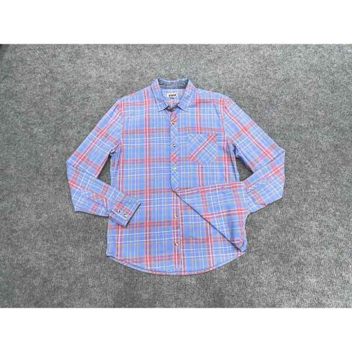 Áo sơ mi nam dài tay 1901 kẻ caro chính hãng secondhand – Size M - Ảnh 3