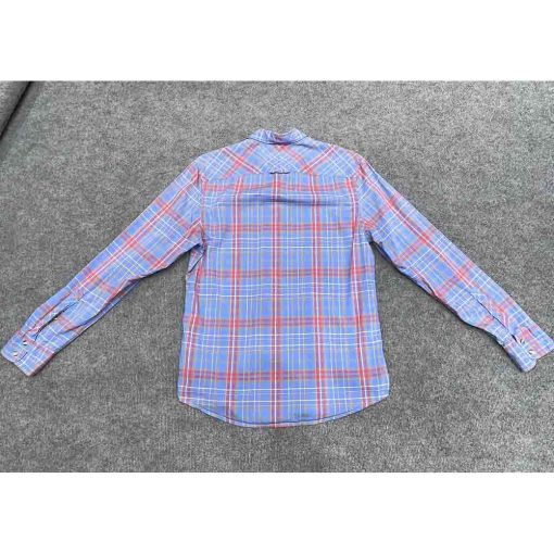 Áo sơ mi nam dài tay 1901 kẻ caro chính hãng secondhand – Size M - Ảnh 6