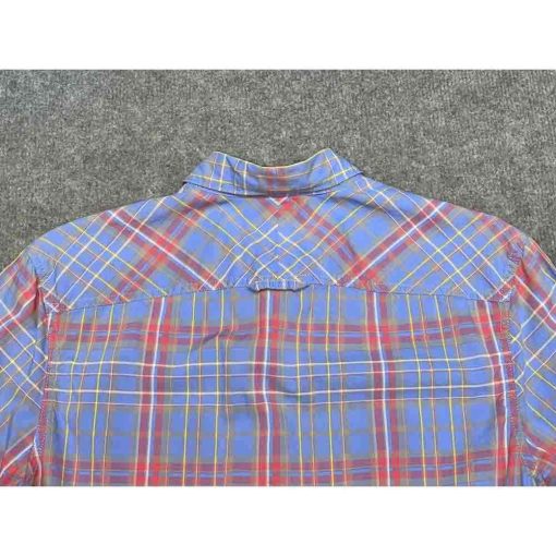 Áo sơ mi nam dài tay 1901 kẻ caro chính hãng secondhand – Size M - Ảnh 7