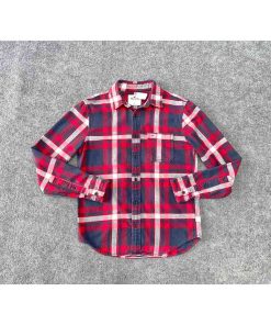 Alternative view of Áo sơ mi nam HOLLISTER Flannel kẻ caro chính hãng secondhand – Size S