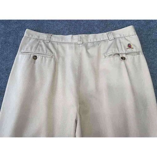 Quần kaki nam TOMMY HILFIGER dáng suông chính hãng secondhand – Size 36x32 - Ảnh 7