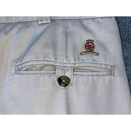 Quần kaki nam TOMMY HILFIGER dáng suông chính hãng secondhand – Size 36x32 - Ảnh 8