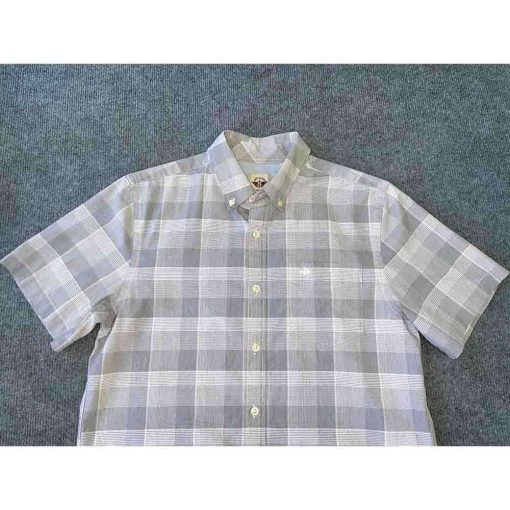 Áo sơ mi nam DOCKER kẻ caro chính hãng secondhand – Size M - Ảnh 2