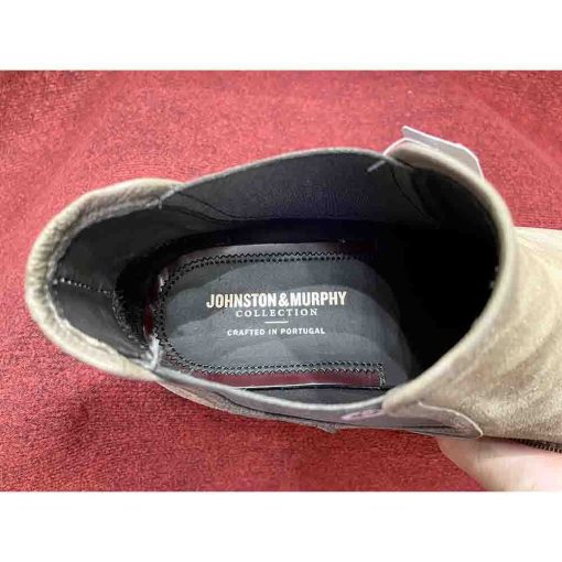 Giày boot nam JOHNSTON & MURPHY Chelsea Boot chính hãng secondhand – Size 42.5 - Ảnh 5