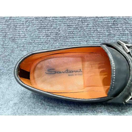 Giày loafer SANTONI Horsebit chính hãng secondhand – Size 44 - Ảnh 6