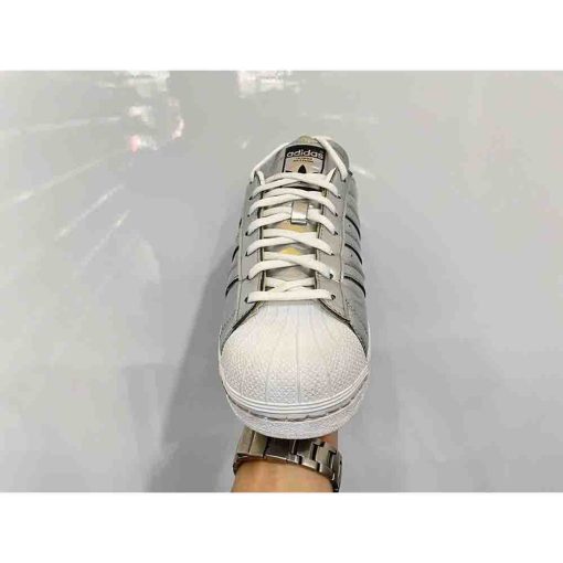 Giày ADIDAS Superstar SilverMet secondhand chính hãng - Size 42 - Ảnh 3