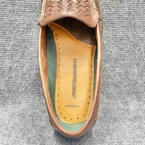 Giày slip on JOHNSTON & MURPHY chính hãng secondhand – Size 43 - Ảnh 5