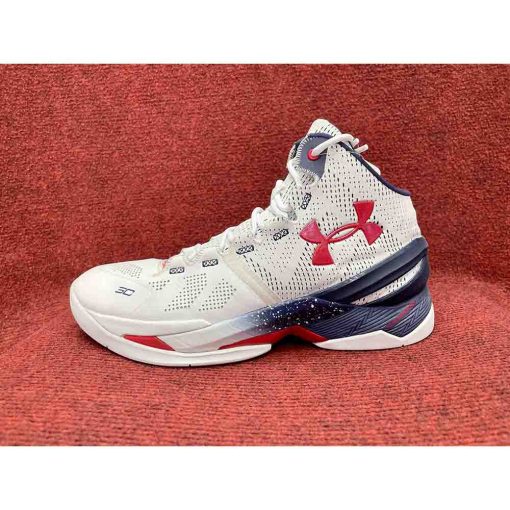 Giày bóng rổ UNDER ARMOUR Curry 2 USA Olympic chính hãng secondhand – Size 41 - Ảnh 2