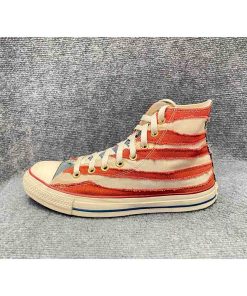 Alternative view of Giày CONVERSE Distressed Stars & Stripes chính hãng secondhand – Size 41