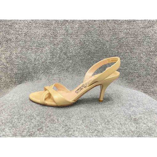 Giày cao gót SALVATORE FERRAGAMO chính hãng secondhand – Size 36.5 - Ảnh 2