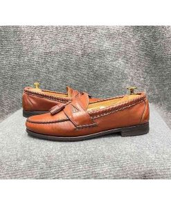 Giày loafer Allen Edmonds Maxfield Tassel chính hãng secondhand 