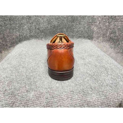 Giày loafer ALLEN EDMONDS Maxfield Tassel chính hãng secondhand – Size 41.5 - Ảnh 4