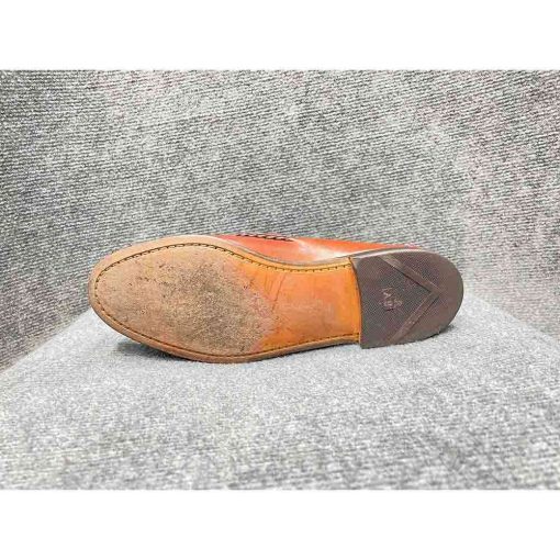 Giày loafer ALLEN EDMONDS Maxfield Tassel chính hãng secondhand – Size 41.5 - Ảnh 6