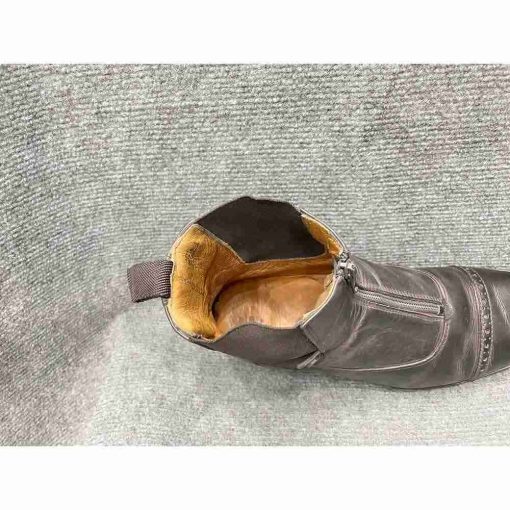 Giày boot nam CAVALLO Chelsea Boots Cap Toe chính hãng secondhand – Size 41 - Ảnh 5