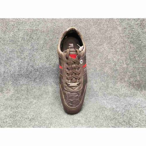 Giày sneaker MARQUEZ DE LEON Python Leather chính hãng secondhand – Size 42 - Ảnh 3