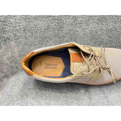 Giày derby JOHNSTON & MURPHY Braydon Knit Plain Toe chính hãng secondhand – Size 42.5 - Ảnh 5