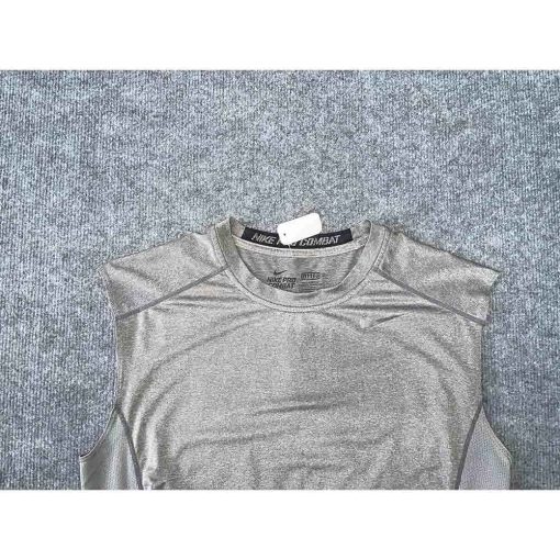 Áo ba lỗ nam thể thao NIKE Pro Combat Core Fitted chính hãng secondhand – Size M - Ảnh 2