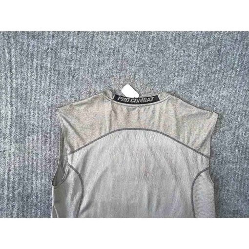 Áo ba lỗ nam thể thao NIKE Pro Combat Core Fitted chính hãng secondhand – Size M - Ảnh 5