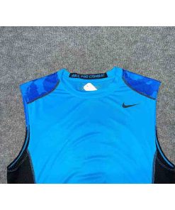 Alternative view of Áo ba lỗ nam thể thao NIKE Pro Combat Fitted chính hãng secondhand – Size S