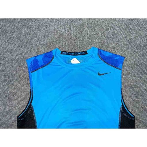 Áo ba lỗ nam thể thao NIKE Pro Combat Fitted chính hãng secondhand – Size S - Ảnh 2