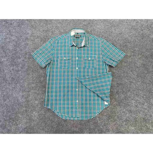 Áo sơ mi nam BOB kẻ caro chính hãng secondhand – Size M - Ảnh 2