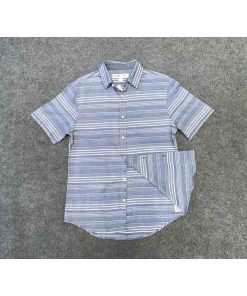 Alternative view of Áo sơ mi nam OLD NAVY kẻ sọc xanh chính hãng secondhand – Size S
