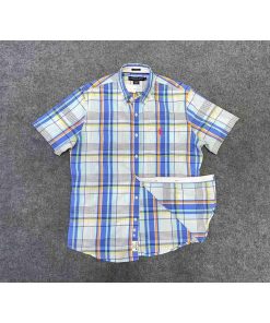 Alternative view of Áo sơ mi nam US POLO ASSN kẻ caro chính hãng secondhand – Size M