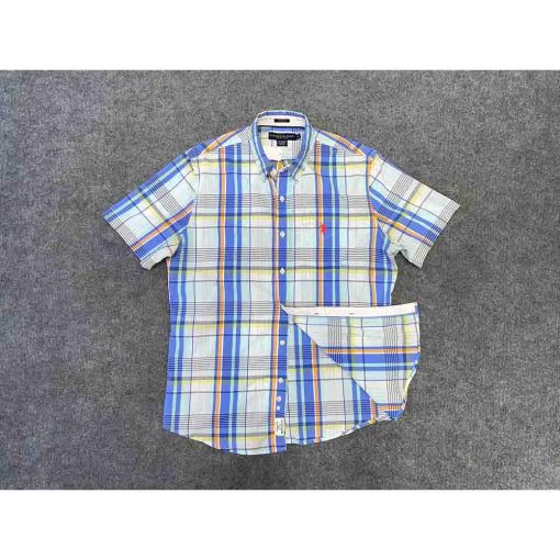 Áo sơ mi nam US POLO ASSN kẻ caro chính hãng secondhand – Size M - Ảnh 2