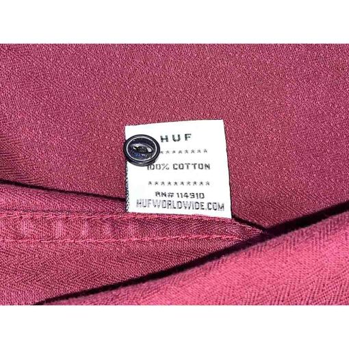 Áo sơ mi nam HUF chính hãng secondhand – Size S - Ảnh 5