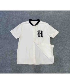 Alternative view of Áo sơ mi nam HOLLISTER cổ trụ trắng chính hãng secondhand – Size S