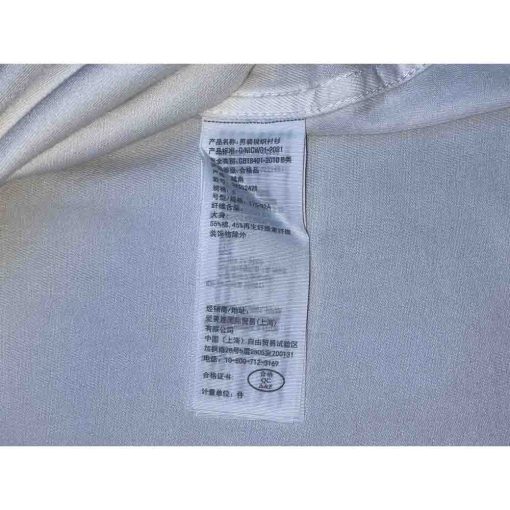 Áo sơ mi nam HOLLISTER cổ trụ trắng chính hãng secondhand – Size S - Ảnh 5