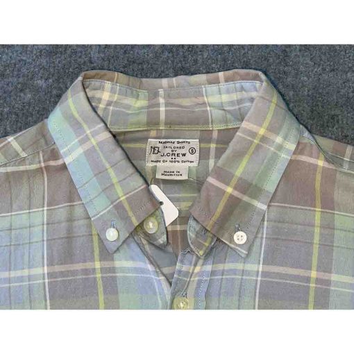 Áo sơ mi nam J CREW Madras kẻ caro chính hãng secondhand – Size S - Ảnh 5