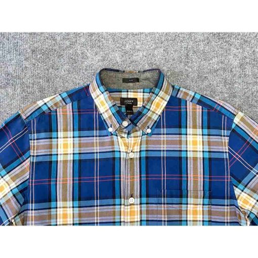Áo sơ mi nam J CREW Tartan kẻ caro chính hãng secondhand – Size S - Ảnh 4