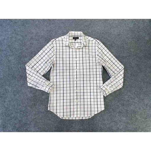 Áo sơ mi nam BANANA REPUBLIC kẻ caro chính hãng secondhand – Size M - Ảnh 2
