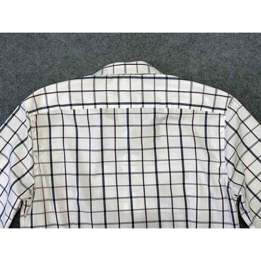 Áo sơ mi nam BANANA REPUBLIC kẻ caro chính hãng secondhand – Size M - Ảnh 8