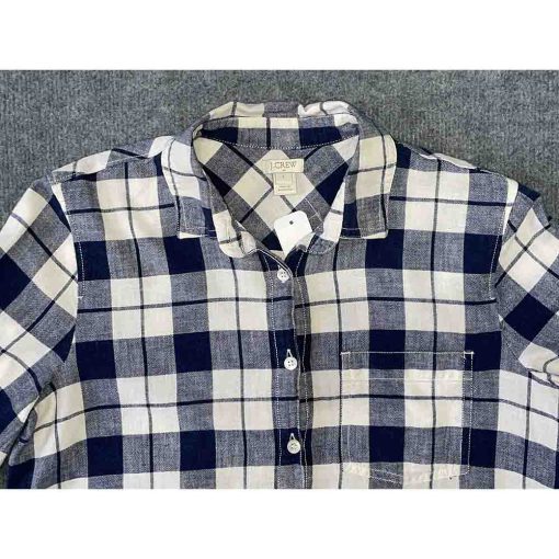 Áo sơ mi nam J CREW Homespun kẻ caro chính hãng secondhand – Size XS - Ảnh 3