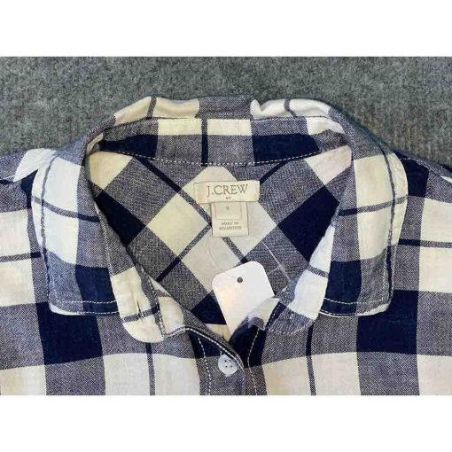 Áo sơ mi nam J CREW Homespun kẻ caro chính hãng secondhand – Size XS - Ảnh 4