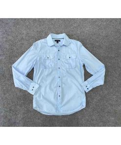 Alternative view of Áo sơ mi nam BANANA REPUBLIC xanh chính hãng secondhand – Size S