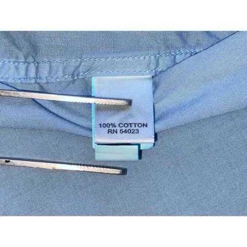 Áo sơ mi nam BANANA REPUBLIC xanh chính hãng secondhand – Size S - Ảnh 6