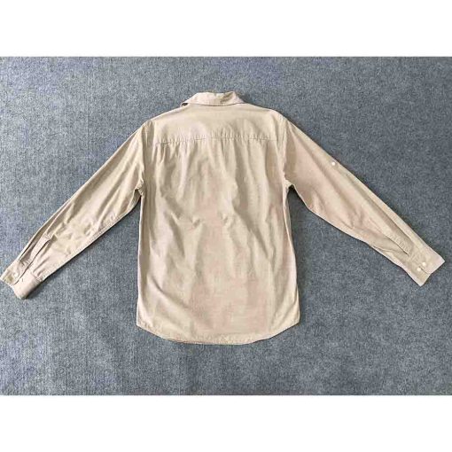 Áo sơ mi nam GAP màu ghi chính hãng secondhand – Size M - Ảnh 4