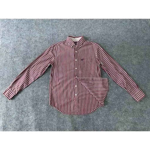 Áo sơ mi nam AMERICAN EAGLE kẻ sọc chính hãng secondhand – Size S - Ảnh 3