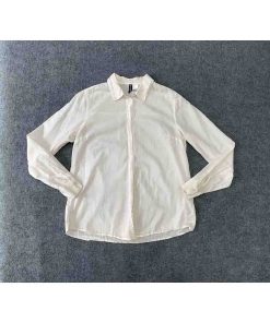 Alternative view of Áo sơ mi nữ H&M Divided màu trắng chính hãng secondhand – Size S